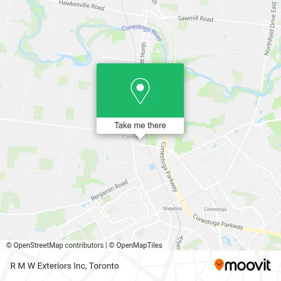R M W Exteriors Inc map
