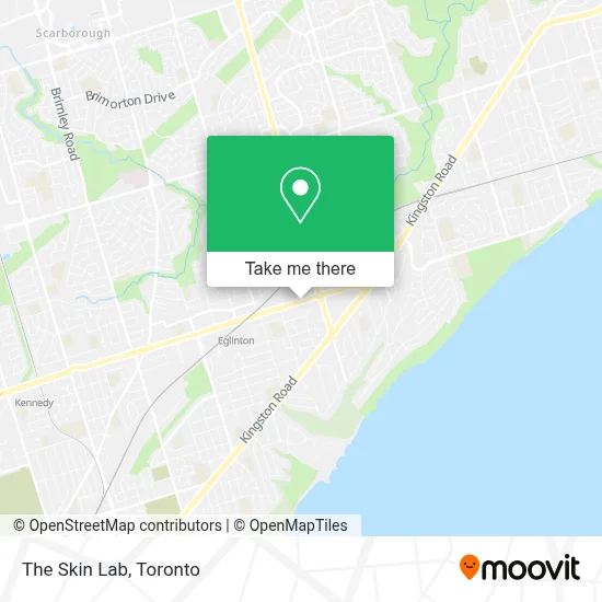 The Skin Lab map