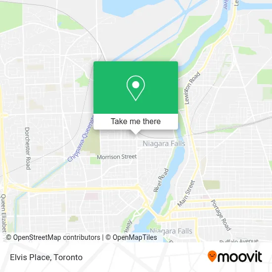 Elvis Place map