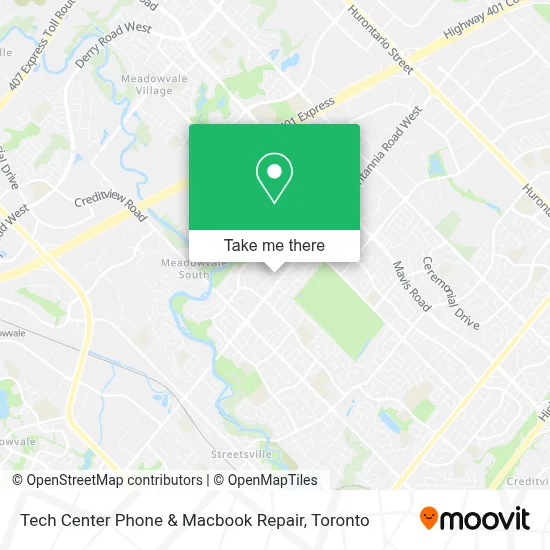 Tech Center Phone & Macbook Repair map