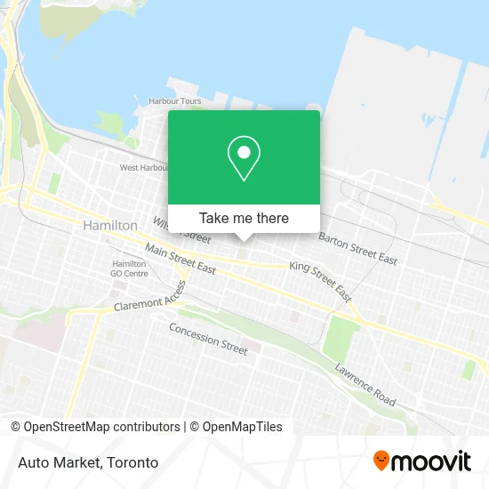 Auto Market map