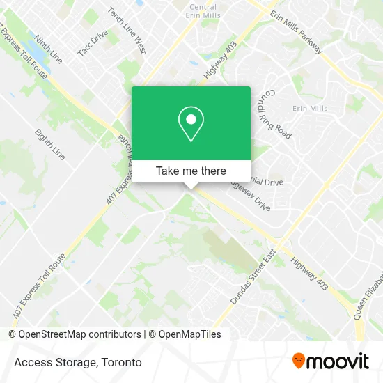 Access Storage map