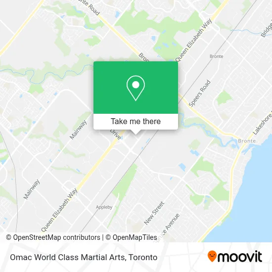 Omac World Class Martial Arts map