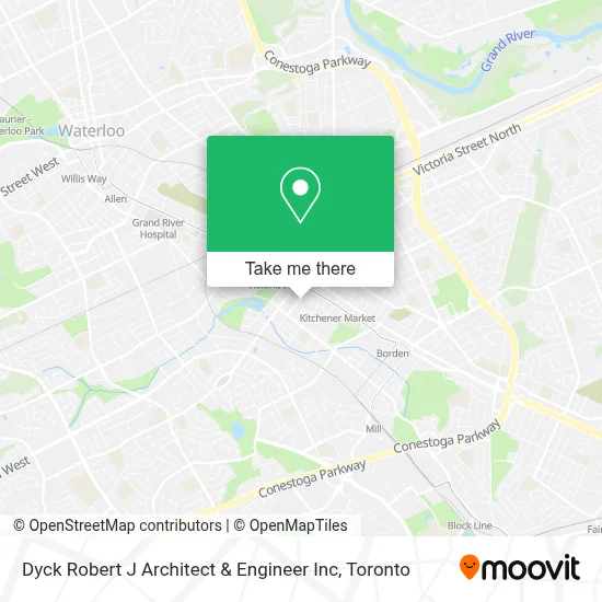 Dyck Robert J Architect & Engineer Inc map