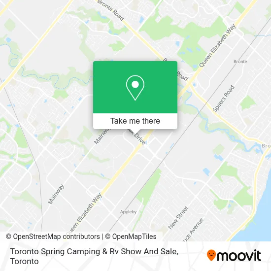 Toronto Spring Camping & Rv Show And Sale map