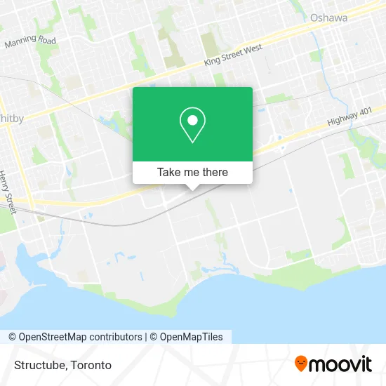 Structube map