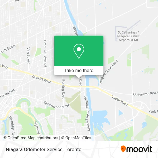 Niagara Odometer Service map