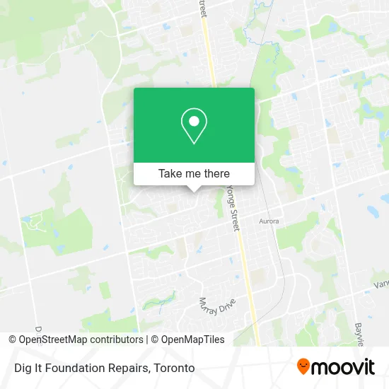 Dig It Foundation Repairs map