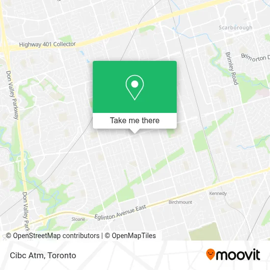 Cibc Atm map