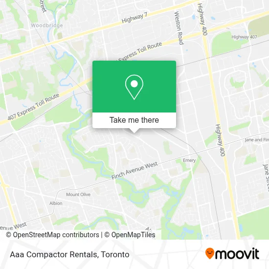 Aaa Compactor Rentals map