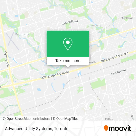 Advanced Utility Systems map
