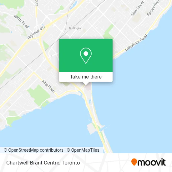 Chartwell Brant Centre map
