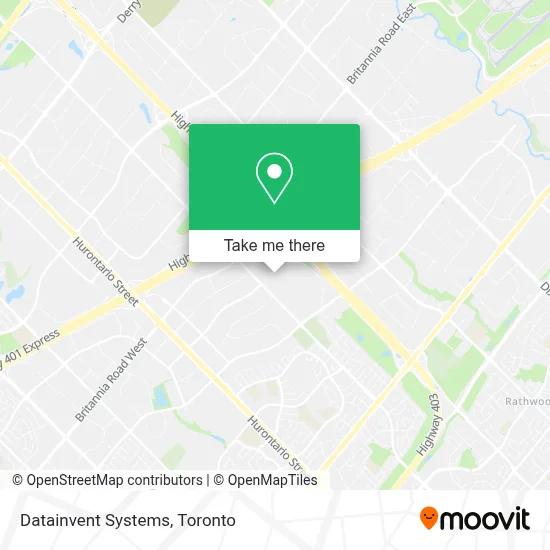 Datainvent Systems map