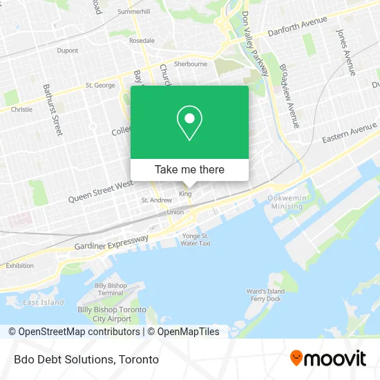 Bdo Debt Solutions map