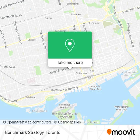 Benchmark Strategy map