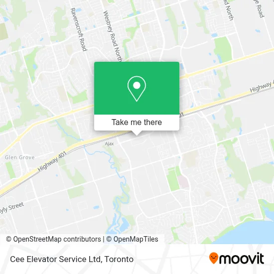 Cee Elevator Service Ltd map