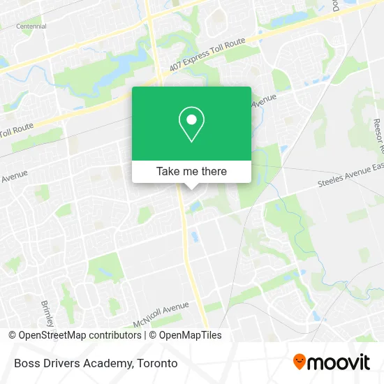 Boss Drivers Academy map