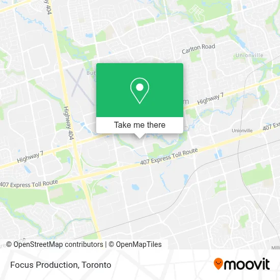 Focus Production map
