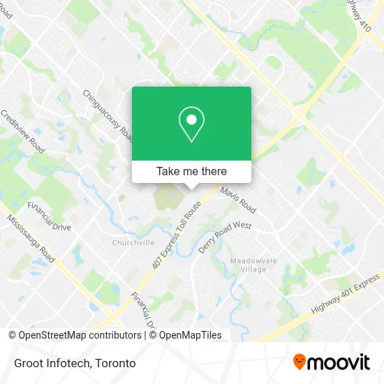 Groot Infotech map