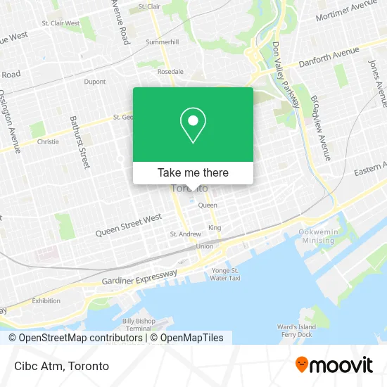 Cibc Atm map