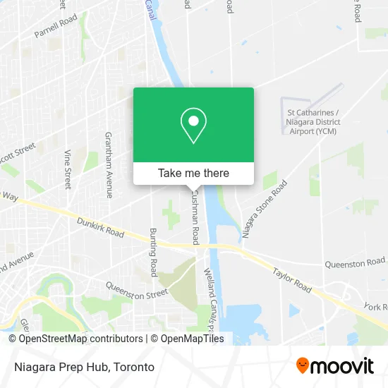 Niagara Prep Hub map