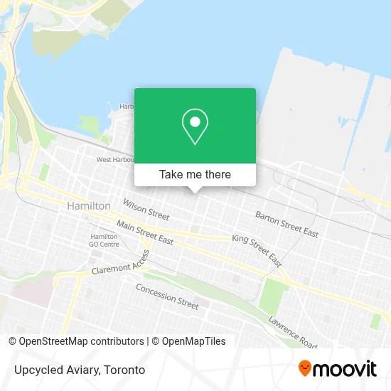 Upcycled Aviary map