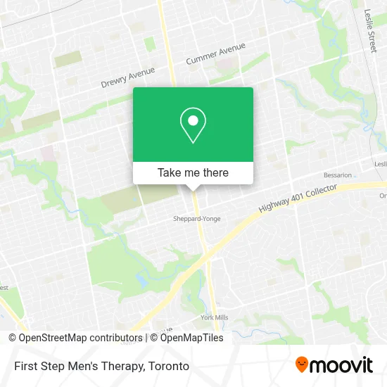 First Step Men's Therapy plan