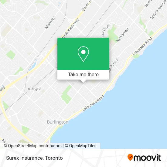 Surex Insurance map