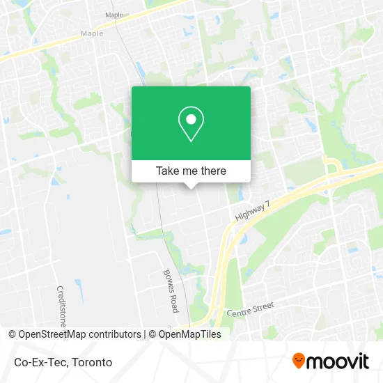 Co-Ex-Tec map