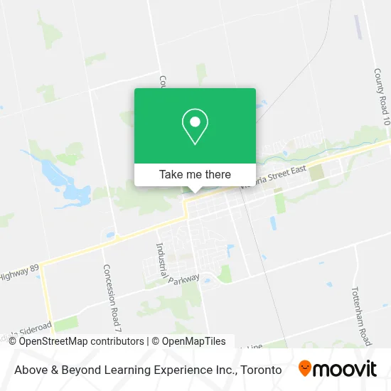 Above & Beyond Learning Experience Inc. map