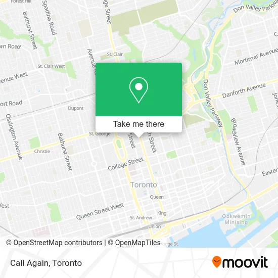 Call Again map