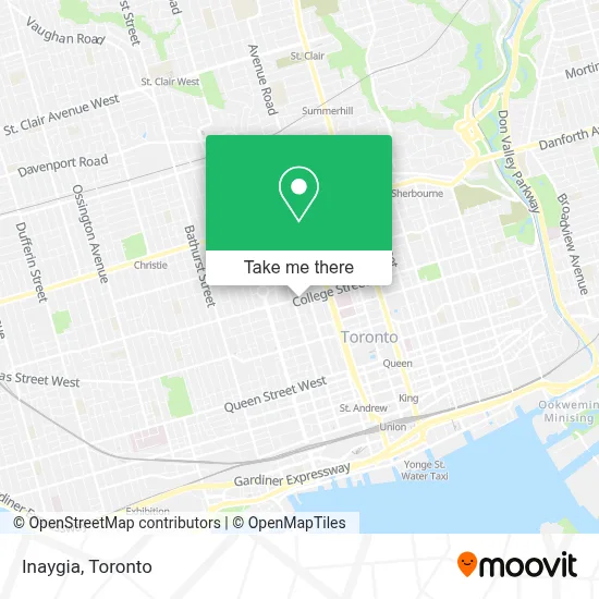 Inaygia map