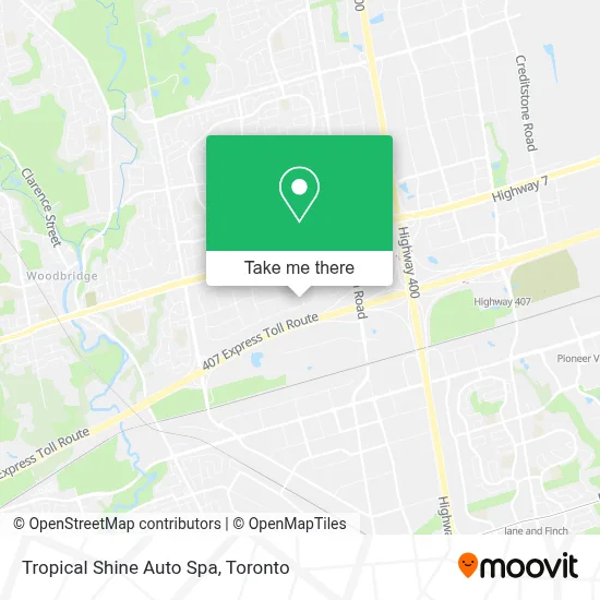 Tropical Shine Auto Spa map