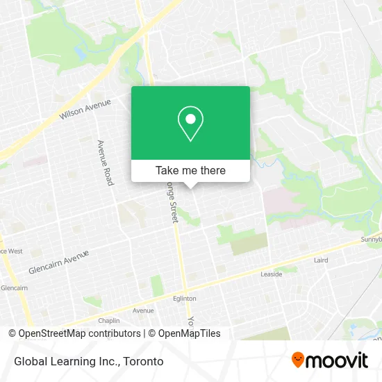 Global Learning Inc. map