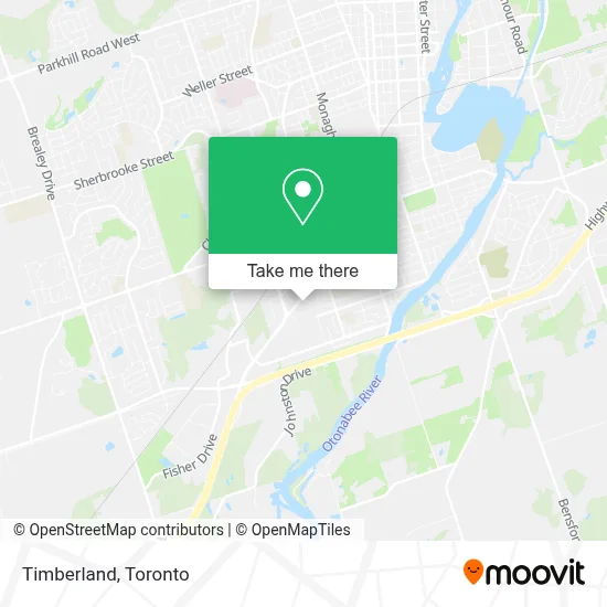 Timberland map