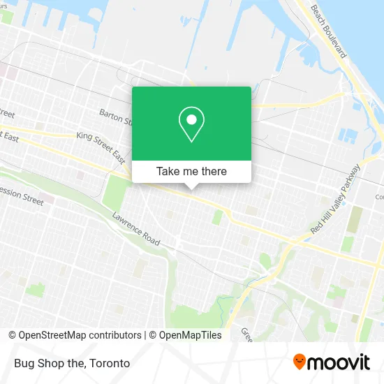 Bug Shop the map