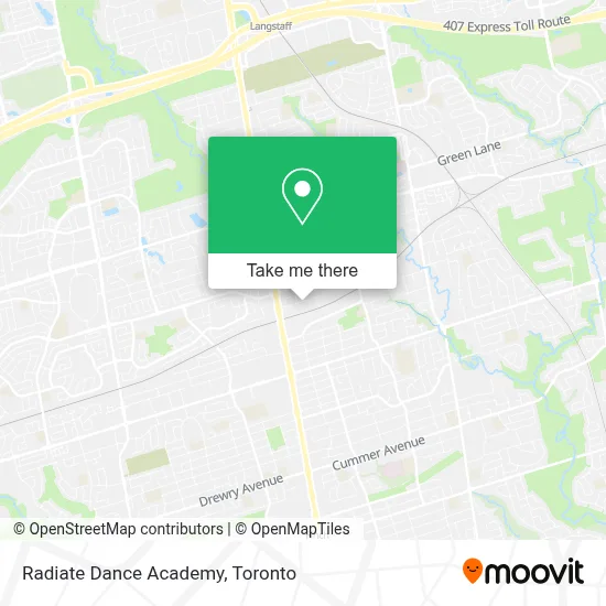 Radiate Dance Academy plan