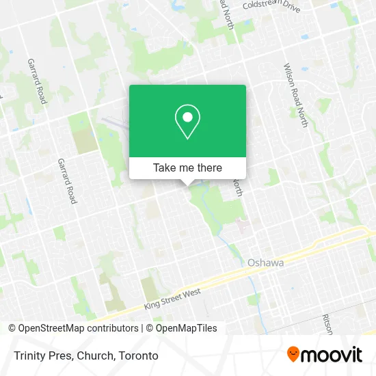 Trinity Pres, Church map