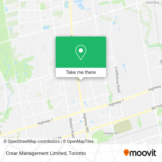 Crear Management Limited map