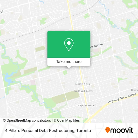 4 Pillars Personal Debt Restructuring map