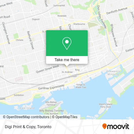 Digi Print & Copy map