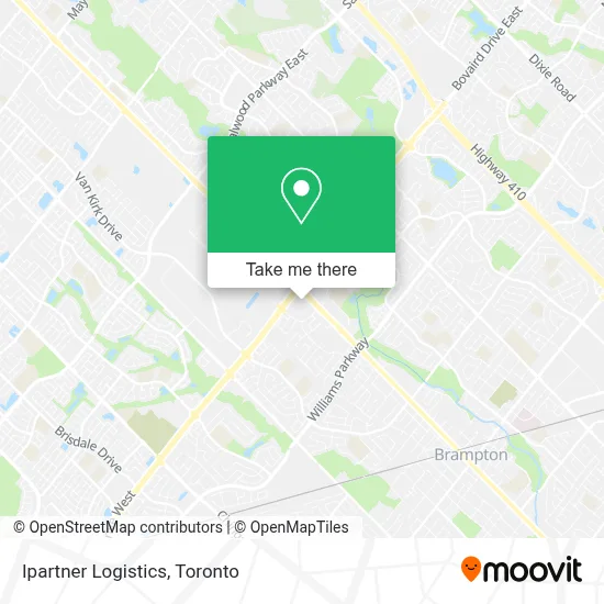 Ipartner Logistics map