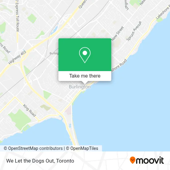 We Let the Dogs Out map