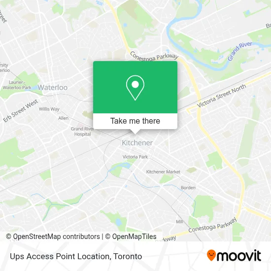 Ups Access Point Location plan