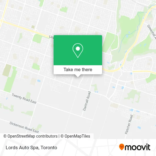 Lords Auto Spa map