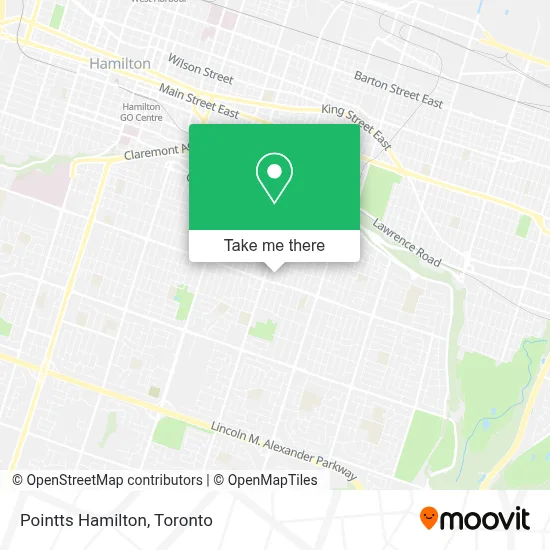 Pointts Hamilton map