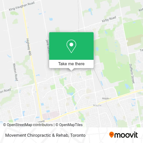 Movement Chiropractic & Rehab map