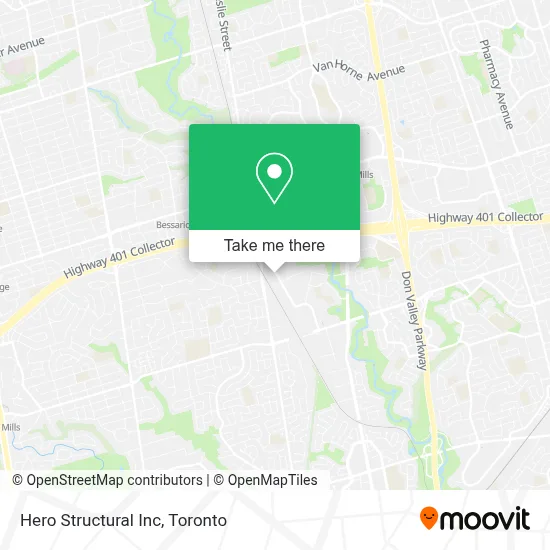Hero Structural Inc map
