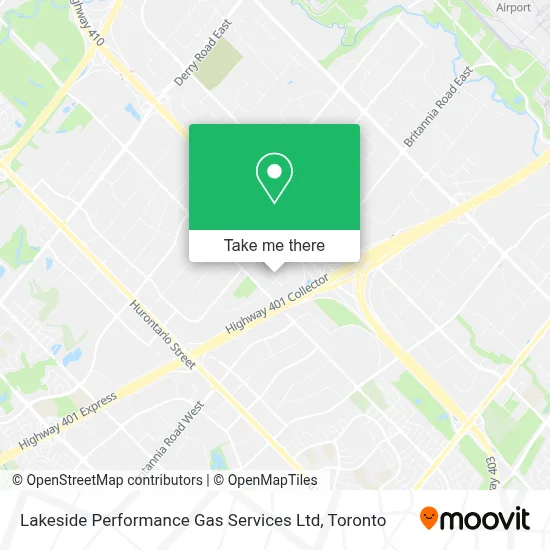 Lakeside Performance Gas Services Ltd map