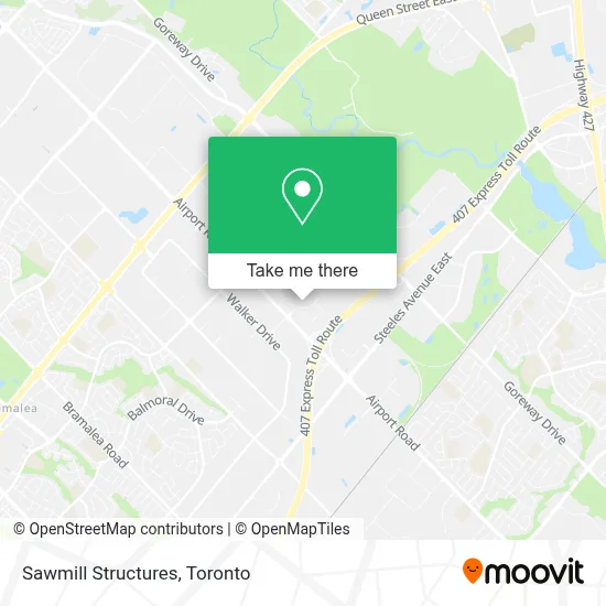 Sawmill Structures map